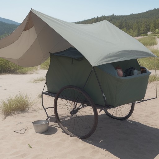 【キャリーカート】砂浜で使いやすいモデル | 選び方とおすすめ品 をイメージした自然風景の写真