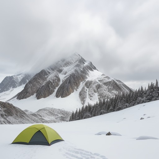 【登山】局地的な雨の予測方法 | 山行前の準備と対策 をイメージした 山 の写真