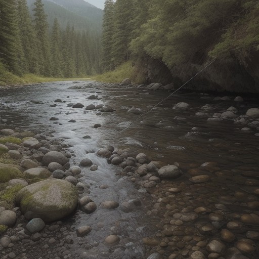 【渓流釣り】禁漁区のルール | 釣り場選びの注意点 をイメージした 山、川 の写真