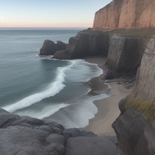 【海うねり】周期の読み方 | 波の状態と釣りへの影響 をイメージした自然風景の写真