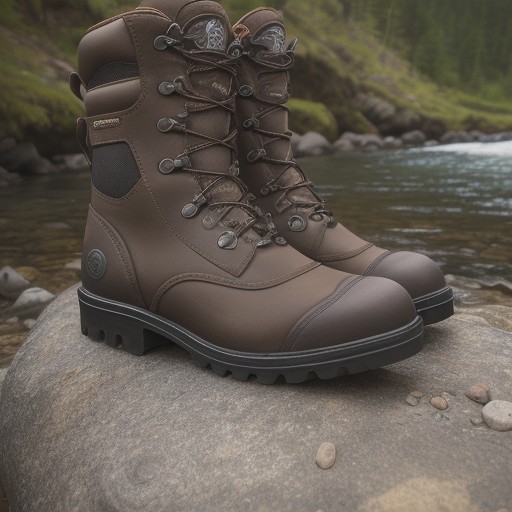 【ウェイディングベルト】川の流れに合わせた調整 | 安心感のある渓流釣り をイメージした 山 の写真