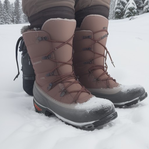 【冬山登山】靴の選び方 | 雪山での足元の準備と注意点 をイメージした 冬、雪景色、山、冬、ハイキング の写真