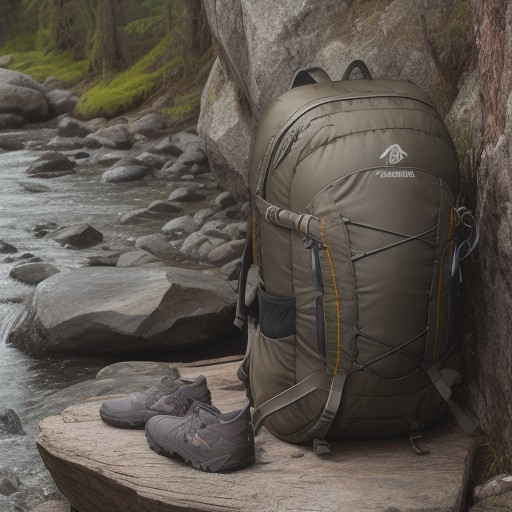 【渓流釣り】山の中で食べる手作り弁当 | 準備から実食まで をイメージした 山 の写真