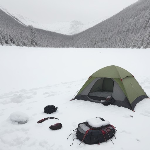 【ホワイトアウト】登山の危険を避ける方法 | 安全なルート選びと対策 をイメージした 雪景色、山、冬 の写真