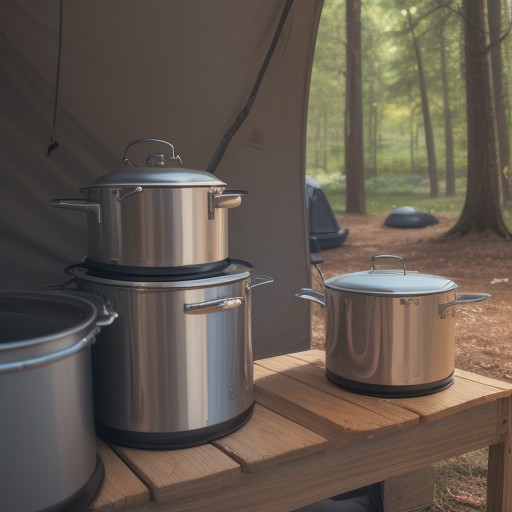 【キャンプクッカー】簡単な料理レシピ | 外で食べるごはんの作り方 をイメージした自然風景の写真