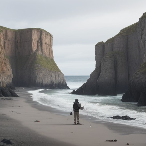 【テトラポッド】転落を防ぐ装備 | 安全な釣り場の選び方と注意点 をイメージした自然風景の写真
