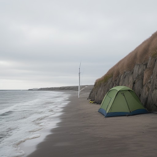 【海釣り】強風時の出撃判断 | 安全に釣行するための目安 をイメージした自然風景の写真