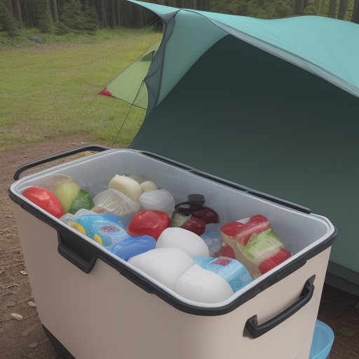 【キャンプ】食中毒を防ぐ食材の管理 | 保存方法と注意点 をイメージした 夏 の写真