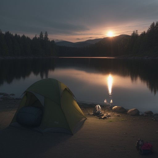 【夜釣り】おすすめの仕掛け | 初心者が準備したい道具の一覧 をイメージした自然風景の写真