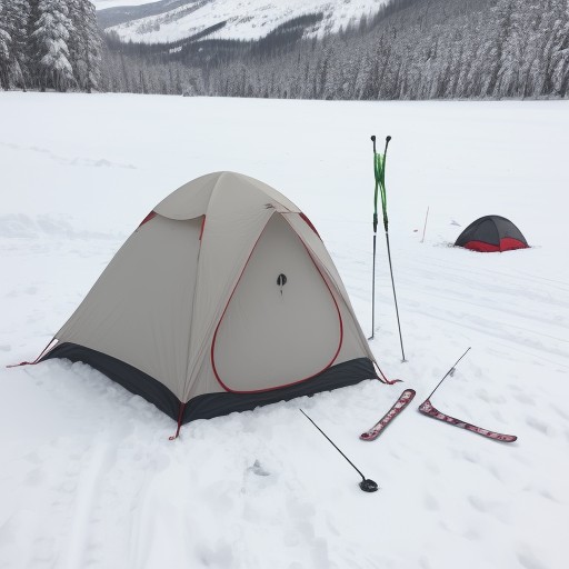 【スキーストック】初心者の選び方 | 滑りやすさを変えるポイント をイメージした 雪景色 の写真