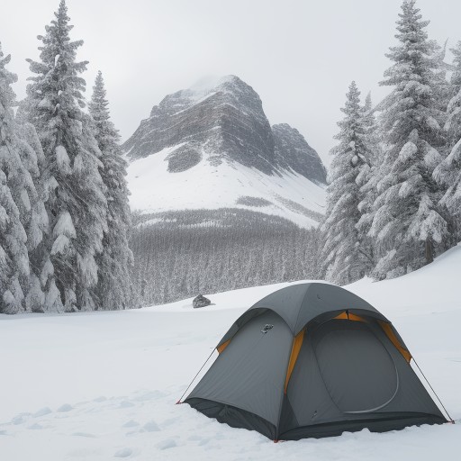 【登山】気温の変化への備え | 服装選びと持ち物のポイント をイメージした 冬、山 の写真
