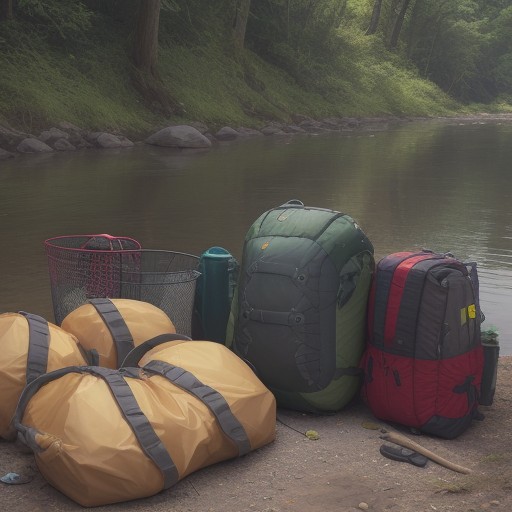 【川魚採取】おすすめの道具セット | 夏の川遊びで役立つアイテム集 をイメージした 夏、川 の写真