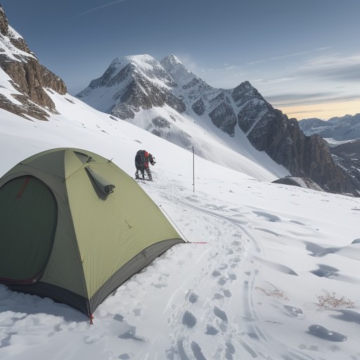 【登山】強風への対策 | 安全に山道を歩く方法 をイメージした 山 の写真