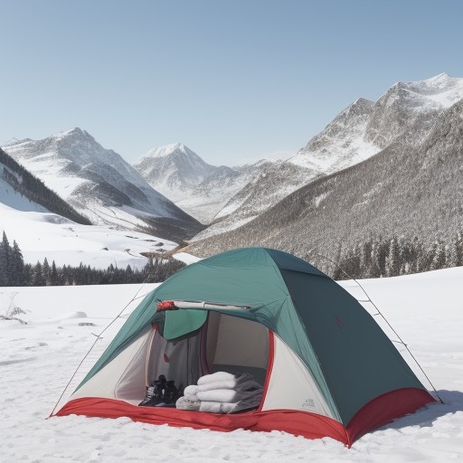 【ウィンタースポーツソックス】足元の保温性を高める選び方 | 雪山での快適な歩行に をイメージした 冬、山、雪景色、冬 の写真