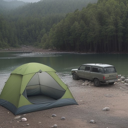 【川釣り】雷が鳴った時の避難判断 | 安全な撤収タイミング をイメージした 川 の写真