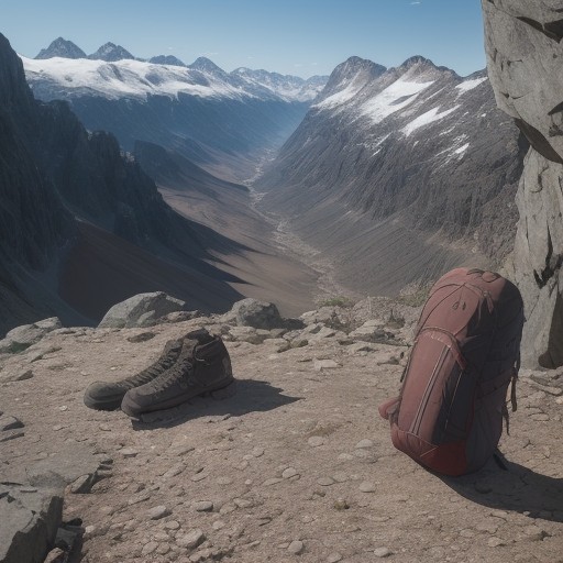 【ガレ場】山の岩場を歩くコツ | 足元の安定させる方法 をイメージした ハイキング の写真