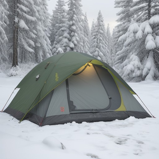 【ガス缶】キャンプでの正しい取り扱い | 安全に使うための注意点 をイメージした 冬、夏 の写真