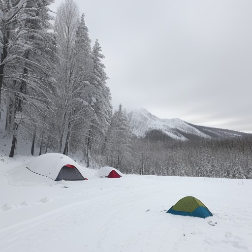 【冬山登山】レディースの服装選び | 雪山の寒さ対策と装備のポイント をイメージした 冬、雪景色、山、冬、ハイキング の写真