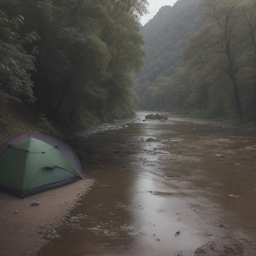 【川の増水】避難の判断基準 | 安全に釣りを楽しむためのチェックリスト をイメージした 川、川 の写真