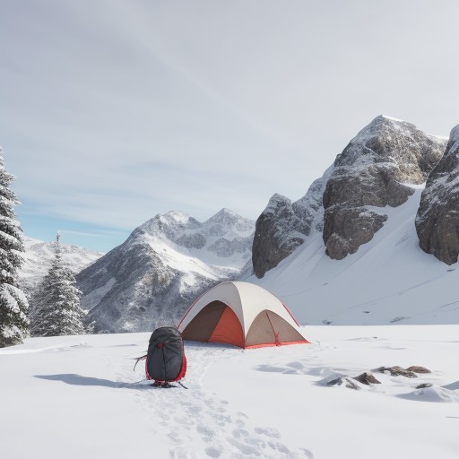 【登山】足元の霜降り現象が起きる原因 | 雪山の歩き方と対策 をイメージした 雪景色、冬、山、雪景色、山 の写真