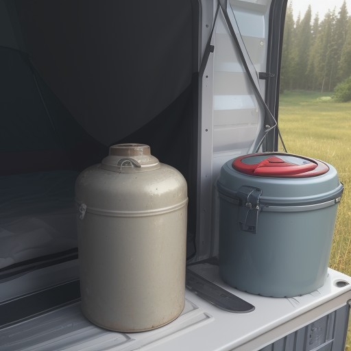 【ガス缶】キャンプでの保管方法 | 安全に管理するポイント をイメージした 夏、夏 の写真