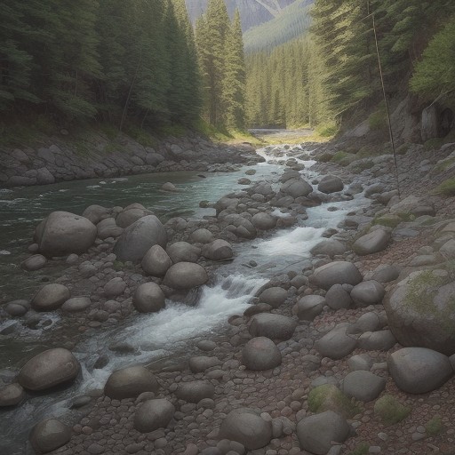 【渓流釣り】イワナが潜むポイント | 効率的な攻め方と釣り方 をイメージした 山 の写真