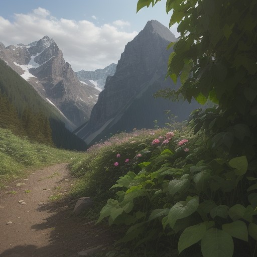 【毒草】山の植物の見分け方 | 間違いを防ぐチェックポイント をイメージした 山 の写真