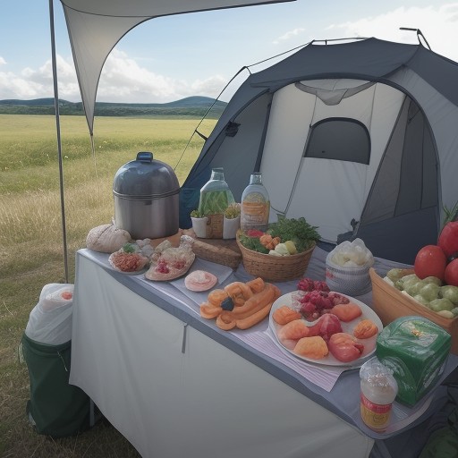 【キャンプ食材】鮮度を保つ保存方法 | 持ち運びのコツと注意点 をイメージした 夏 の写真