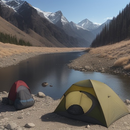 【川釣り】獣害から身を守る方法 | 山奥での注意点と対策 をイメージした 川、山 の写真
