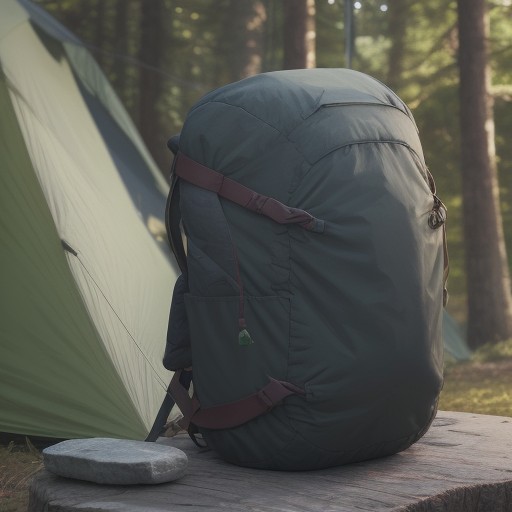 【ソロキャンプ】防犯対策のポイント | 夜の安心を確保する方法 をイメージした自然風景の写真