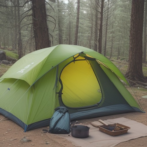 【キャンプ】初心者の準備計画 | 持ち物リストと場所選びのコツ をイメージした自然風景の写真