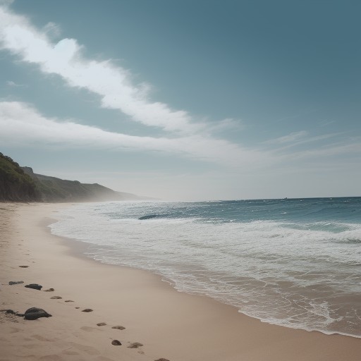 【離岸流】海で流された時の脱出方法 | 生き残るための対策と泳ぎ方 をイメージした自然風景の写真