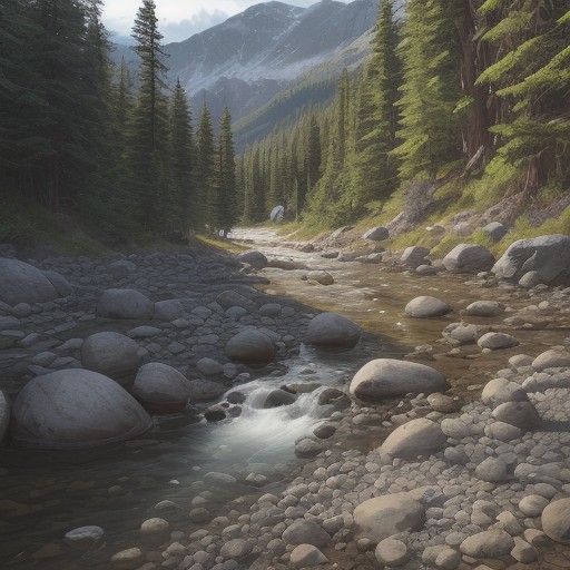 【渓流釣り】日陰にあるポイント | 魚を探す方法と攻略法 をイメージした 夏、山 の写真