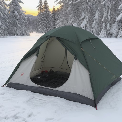 【キャンプギア】揃える順番の目安 | 初心者がまず買うべき道具リスト をイメージした 冬 の写真