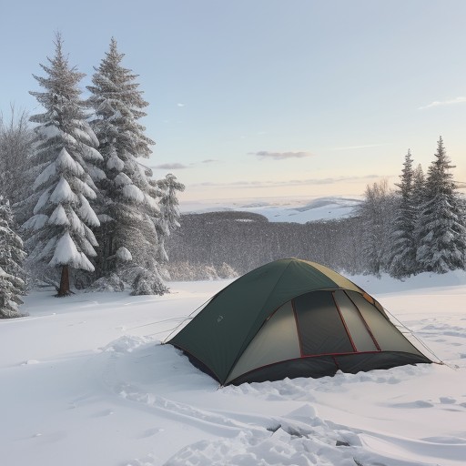 【キャンプ】火の粉から服を守る方法 | おすすめの素材と選び方 をイメージした 冬 の写真