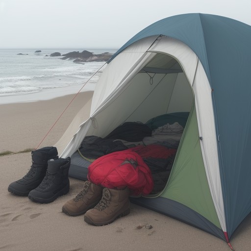【海】潮風が吹く海岸線 | 体感温度の変化と服装の選び方 をイメージした 夏 の写真