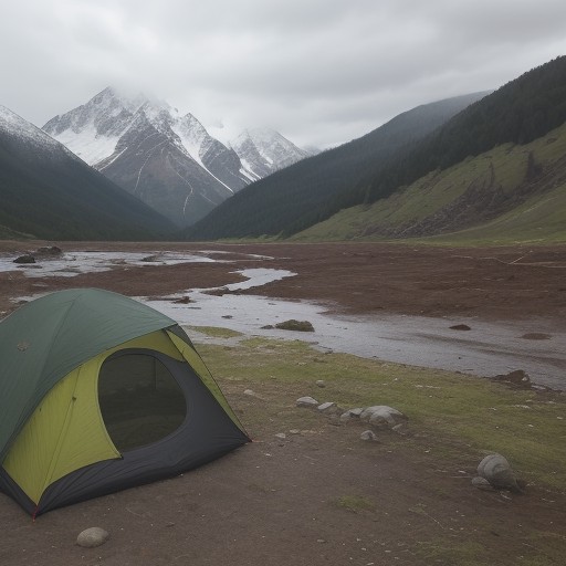 【登山】ゲリラ豪雨の予測方法 | 山でのリスク回避と対策 をイメージした 夏、山 の写真