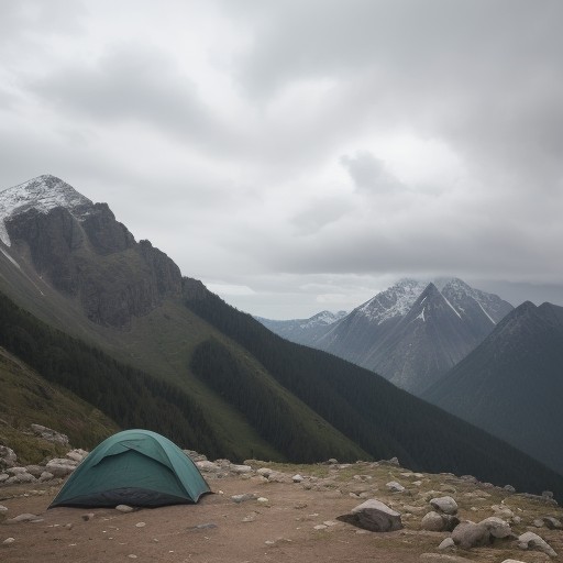 【山岳気象】雲の流れで天気を読む | 安全な登山のための予測方法 をイメージした 山、ハイキング の写真