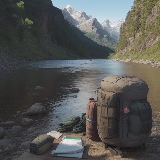 【川での迷子対策】道に迷わない歩き方 | 事前準備とルート確認の方法 をイメージした 川 の写真