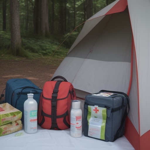 【キャンプ】虫刺されへの対処法 | 外出先で使えるケア用品と手順 をイメージした 夏 の写真