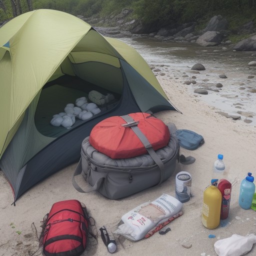 【川遊び】体調不良への備え | 現場での対処法と持ち物リスト をイメージした 夏、川 の写真