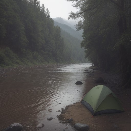 【川の増水】予報を確認して避難する | 安全な釣り場選びのポイント をイメージした 川 の写真