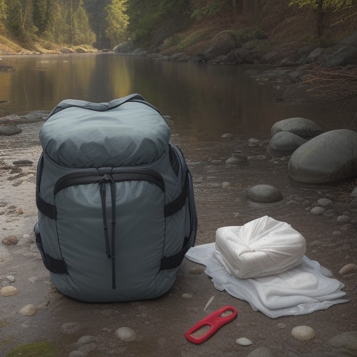 【川釣り】擦り傷の手当て | 消毒と処置の方法 をイメージした 川 の写真