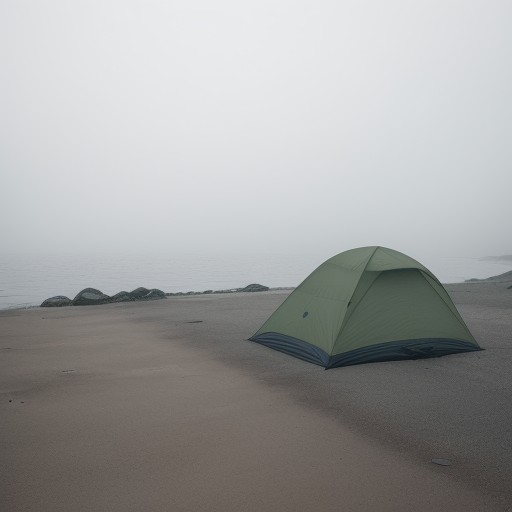 【海釣り】霧で視界が悪い時の対策 | 安全な釣行のための準備と注意点 をイメージした自然風景の写真