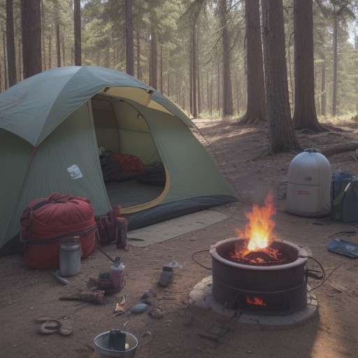 【キャンプバーナー】破損した部品の直し方 | 自宅でできる修理手順 をイメージした自然風景の写真