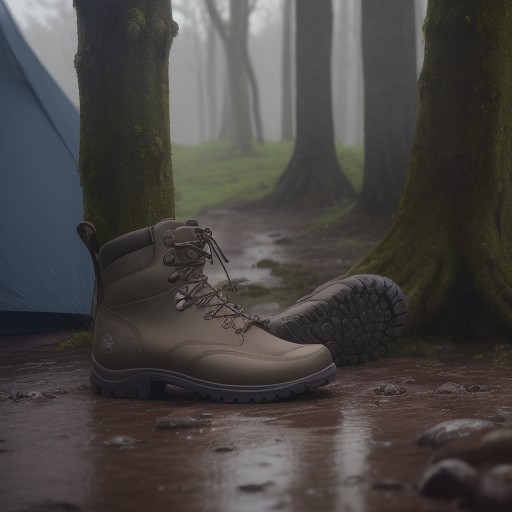 【登山シューズ】防水モデルのおすすめ | 雨の日や泥道での歩き方 をイメージした ハイキング の写真