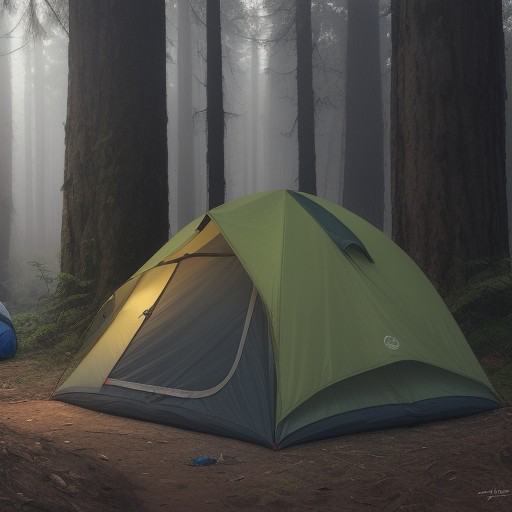 【キャンプ】迷子を防ぐための準備 | 子供と一緒に歩く森の道 をイメージした 森 の写真