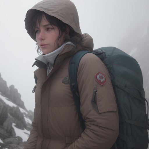 【登山】霧の中での歩き方 | 遭難を防ぐための対策と準備 をイメージした 山 の写真