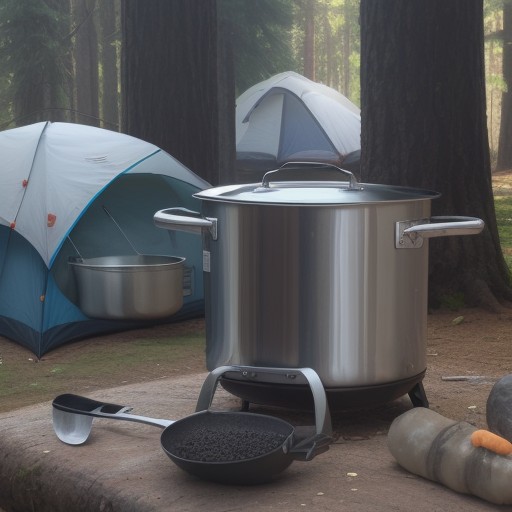 【キャンプ】熱湯による火傷を防ぐ道具 | 安全な使い方のコツ をイメージした自然風景の写真