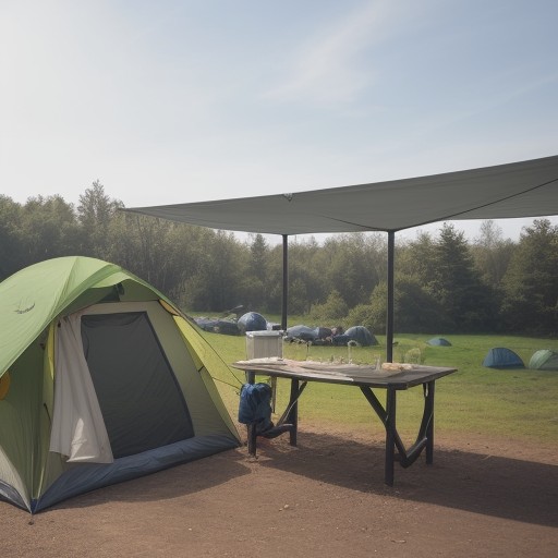 【キャンプ】炊事場の使い方 | 初心者が知っておきたい基本ルールとマナー をイメージした自然風景の写真